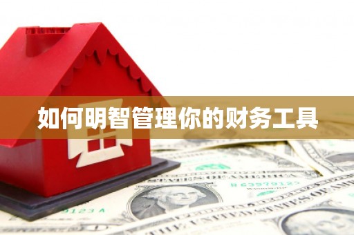 北区如何明智管理你的财务工具