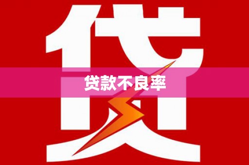 北区贷款不良率