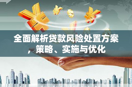 北区全面解析贷款风险处置方案，策略、实施与优化