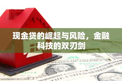 北区现金贷的崛起与风险，金融科技的双刃剑