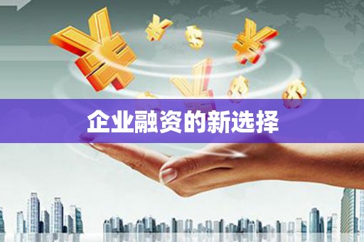北区企业融资的新选择