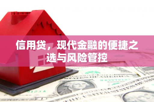 北区信用贷，现代金融的便捷之选与风险管控