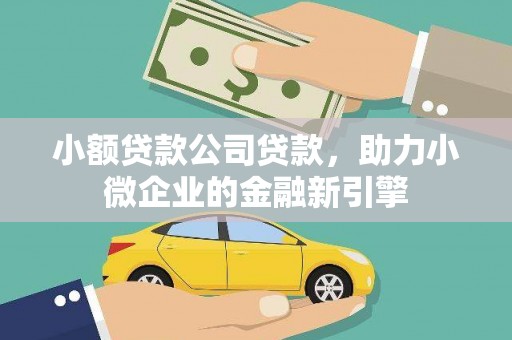 北区小额贷款公司贷款，助力小微企业的金融新引擎