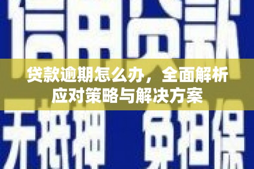 北区贷款逾期怎么办，全面解析应对策略与解决方案